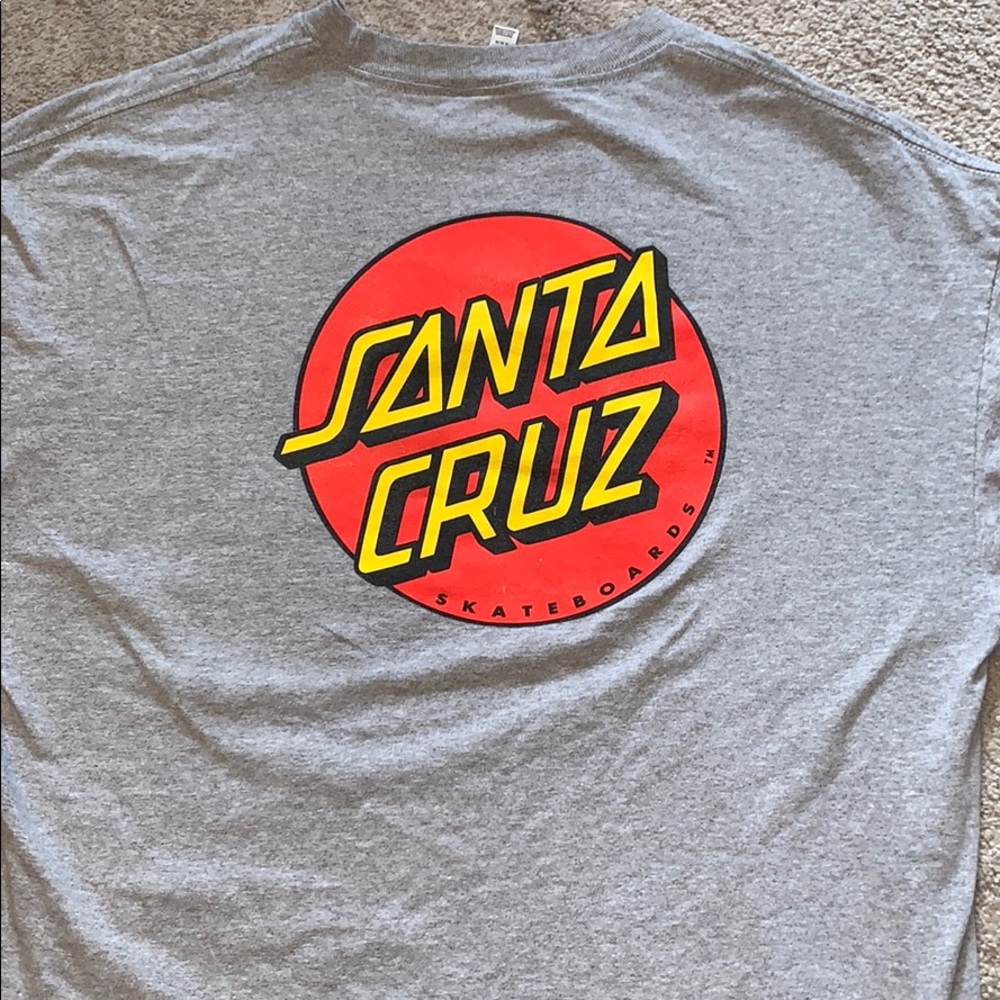 Long sleeve Santa Cruz t shirt